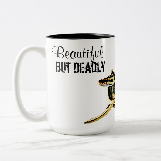 Ball Python Snake Mok Gevaarlijke schoonheid (Links)