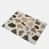 Ball Python Snake Morph Pattern Deurmat (Schuin)