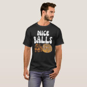 Ball Python Snake Nice Balls T-shirt (Voorkant volledig)