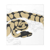 Ball Python Snake Notitieblok (Voorkant)