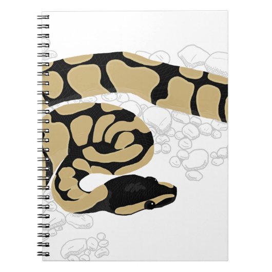 Ball Python Snake Notitieboek (Voorkant)