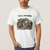 Ball Python (snake) T-shirt (Voorkant)