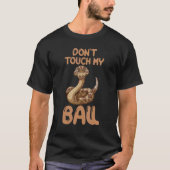Ball Python Snake T-shirt (Voorkant)
