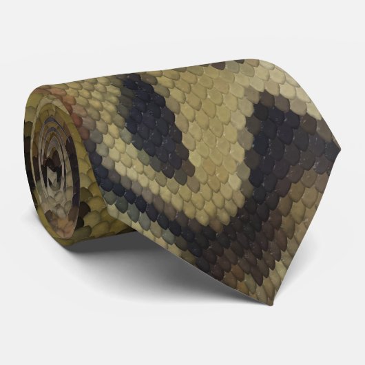 Ball Python Stropdas (Opgerold)