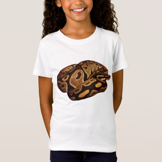 Ball Python T-shirt Snake T-shirt (Voorkant)