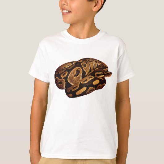 Ball Python T-shirt Snake T-shirt (Voorkant)