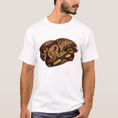 Ball Python T-shirt Snake T-shirt (Voorkant)
