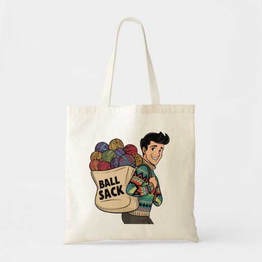 Ball Sack Canvas tas (Voorkant)