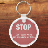 Ball Scratcher Sleutelhanger (Voorkant)