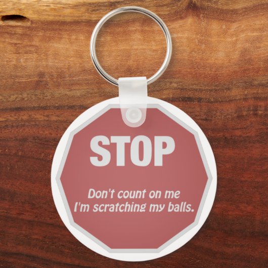 Ball Scratcher Sleutelhanger (Voorkant)