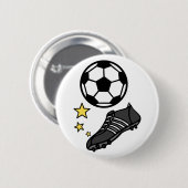 Ball & Shoes Ronde Button 5,7 Cm (Voorkant /achterkant)