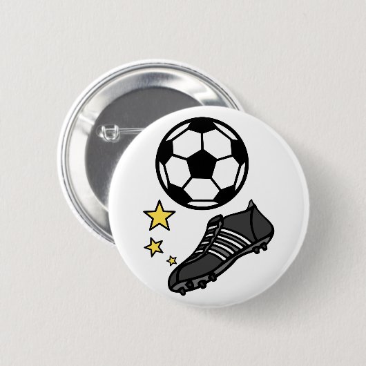 Ball & Shoes Ronde Button 5,7 Cm (Voorkant /achterkant)