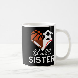 Ball Sister Basketball Football Baseball Soccer Koffiemok