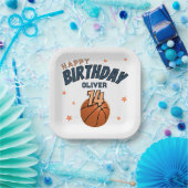 Ball-sport in honkbal papieren bordje (Feest)