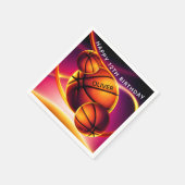 Ball-sport in honkbal servet (Hoek)