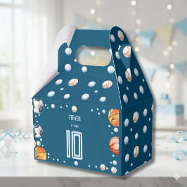 Ball sport kinderen verjaardag bedankdoosjes