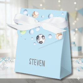 Ball sport kinderen verjaardag bedankdoosjes