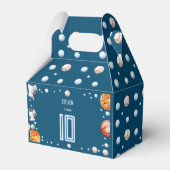 Ball sport kinderen verjaardag bedankdoosjes (Voorkant Zijde)