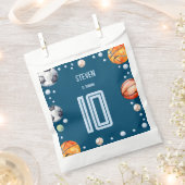 Ball sport kinderen verjaardag bedankzakje (Geknipt)