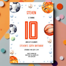 Ball sport kinderen verjaardag