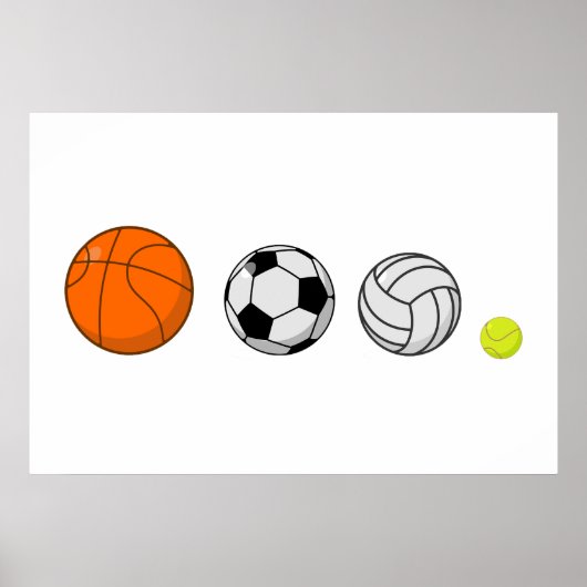 Ball Sports Poster (Voorkant)