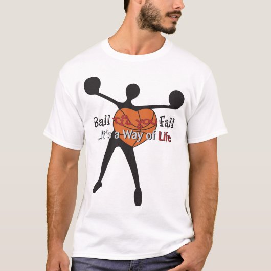 Ball 'Til You Herfst T-shirt (Voorkant)
