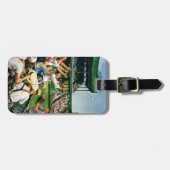 Ball voor thuisgebruik ophalen bagagelabel (Voorkant horizontaal)