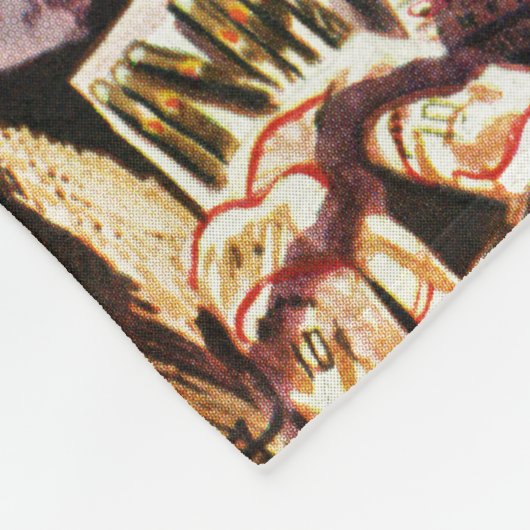 Ball voor thuisgebruik ophalen fleece deken (Hoek)