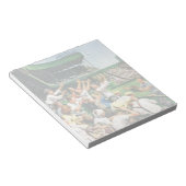 Ball voor thuisgebruik ophalen notitieblok (Schuin)