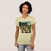 Ball voor thuisgebruik ophalen t-shirt (Voorkant volledig)