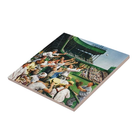 Ball voor thuisgebruik ophalen tegeltje (Zijkant)