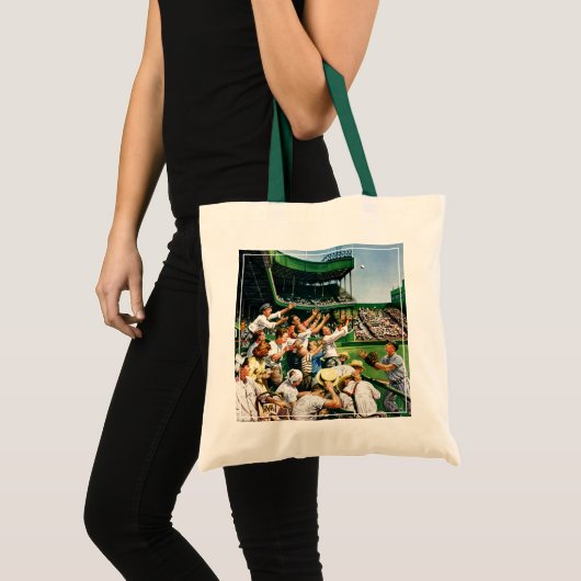 Ball voor thuisgebruik ophalen tote bag (Voorkant (product))