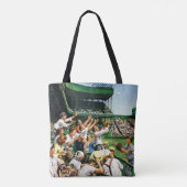 Ball voor thuisgebruik ophalen tote bag (Achterkant)