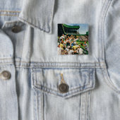 Ball voor thuisgebruik ophalen vierkante button 5,1 cm (In situ)