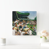 Ball voor thuisgebruik ophalen vierkante klok (Huis)