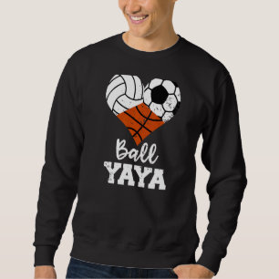 Ball Yaya Heart Volleyball Soccer Basketball Yaya Trui