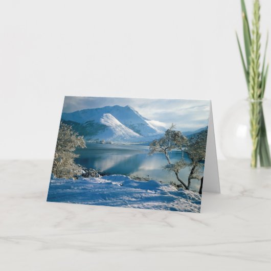 Ballachulish Westerne Highlands Schotland Feestdagen Kaart (Voorkant)