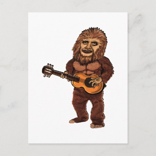 Ballad of Bigfoot Briefkaart (Voorkant)