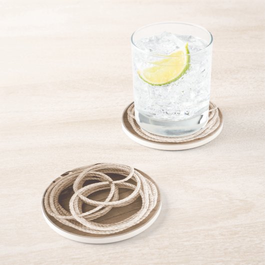 Ballantine Zandsteen Onderzetter (Zijkant)