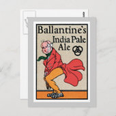 Ballantine's India Bleek  label voor eenzijdig geb Briefkaart (Voorkant / Achterkant)