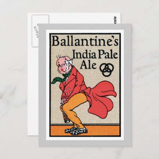 Ballantine's India Bleek  label voor eenzijdig geb Briefkaart (Voorkant / Achterkant)