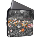 Ballarat Botanische Tuinen Bloemen Display Laptop Sleeve (Voorkant Rechts)