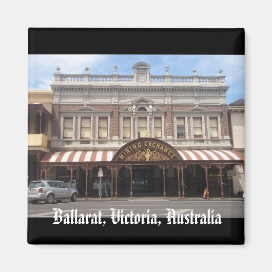 Ballarat Victoria magneet (Voorkant)