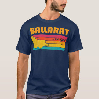 Ballarat Victoria Vintage Verdrietig Souvenir T-shirt
