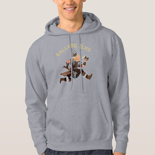Ballard 827 plunderen Viking Hoodie (Voorkant)