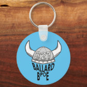 Ballard 827 Vikinghelm Sleutelhanger (Achterkant)