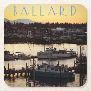 Ballard Boats Kartonnen Onderzetters