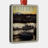 Ballard Boats Metalen Ornament (Rechts)
