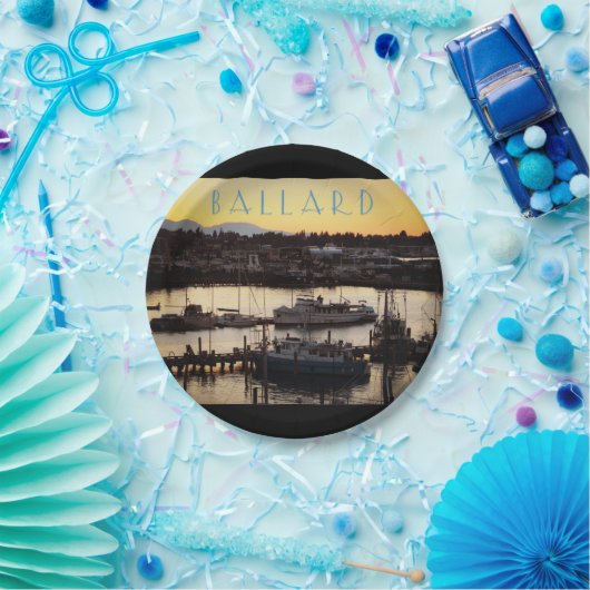 Ballard Boats Papieren Bordje (Feest)