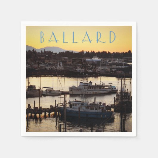 Ballard Boats Servet (Voorkant)
